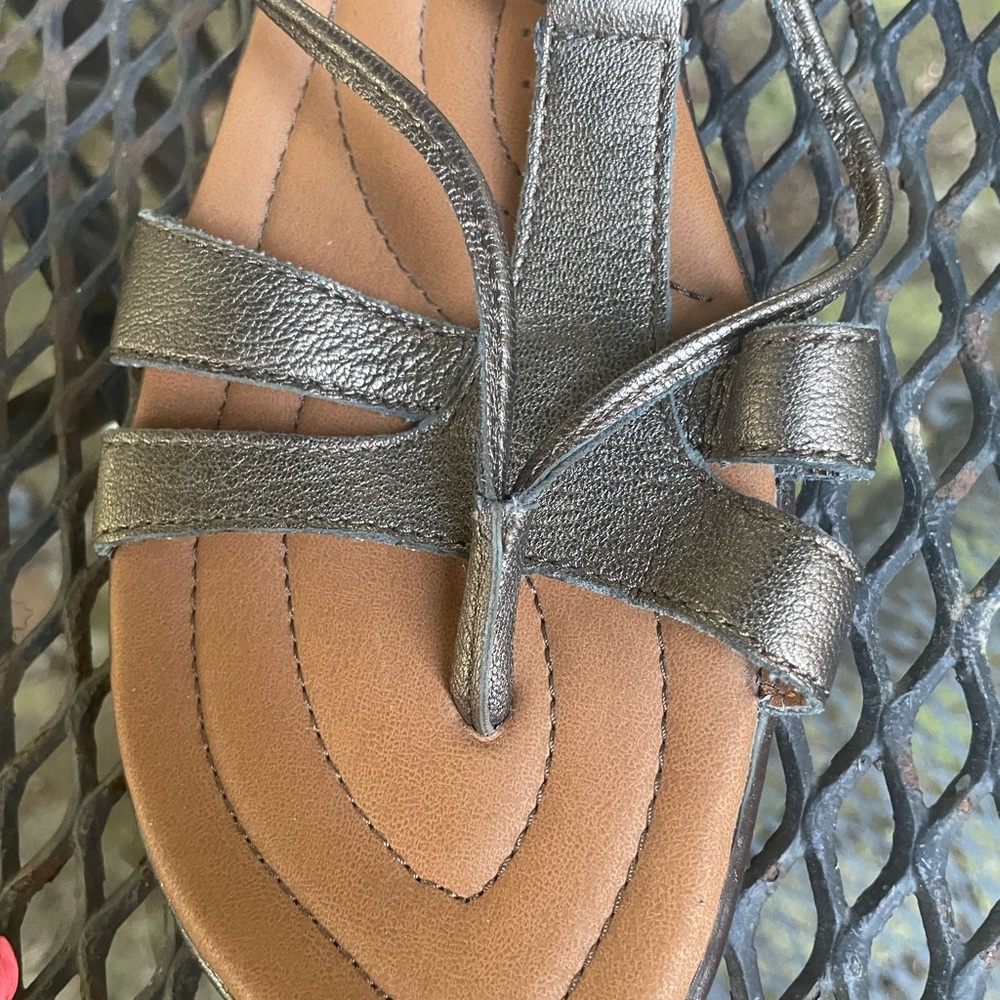 Born Bronze Metallic Sandals